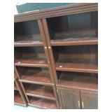 2 Book shelves