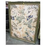 Large oil on board bird scene, 40 by 53