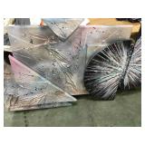 Art on Canvas, all canvas boards are attached