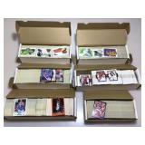 Mixed sports cards with stars