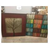 Pair Large Canvas Prints - Retail $300 @ Pier 1 -