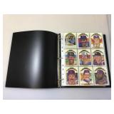 Binder of 1983 Donruss Baseball Cards