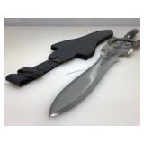 NIB Ornate knife with sheath