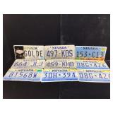 Metal Nevada License Plates