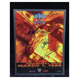 Multi-Signed Las Vegas 400 Inaugural Race