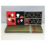 Vintage Bridge Card & Matchbook Set. Matches