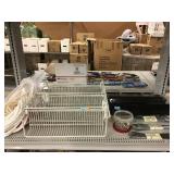 Metal shelving, Brackets and more