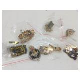 Assorted Hard Rock Hotel Las Vegas Pins.