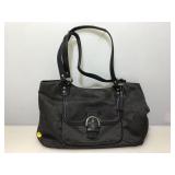 Coach Black Signature Shoulder Bag