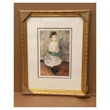 Renoir LE 8/1000 Print on Paper. Jeanne