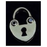 14K Gold Lock charm 1.5g
