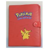 Pokemon cards in album