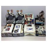 Mixed lot of sports cards