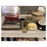 Vintage Answering Machine, Clock and more