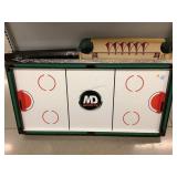 Multi Game Board and Prints - pool table approx.