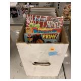Short box of Assorted Comics - most bagged and