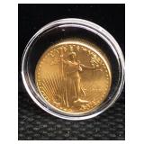 1 oz Gold Eagle 1999 coin 999 pure gold