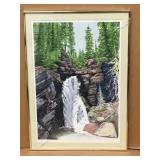 William Roger Clark Signed LE 127/500 Print on