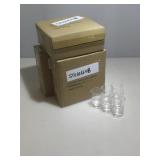 4 Cases New Glass Syrup Beakers. 6 per case,