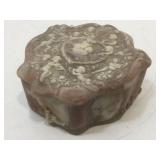 Incolay Jewelry Box, USA Made. 6x6.5x2.5