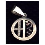 14K Gold pendant Alfa romeo 5.5g