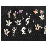 Sterling silver charms 32g