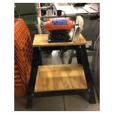 CM 6-Inch Bench Buffer with Bench - Working -