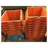 15 Storage Bins with Folding Lids