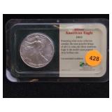 Silver Eagle 999 1 oz  2002