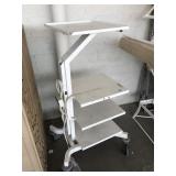 Rolling Metal Powered Equipment Stand -