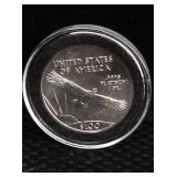 1 oz Platinum Liberty coin 999 Pure