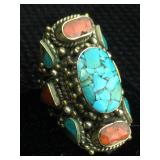 Highly decorated east indian ring