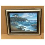 Alice Orr Painting on Canvas. Seascape  31x25