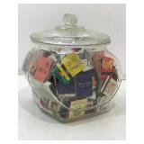 Vintage Planters Salted-Peanuts Countertop Jar w/