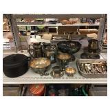 Vintage Silverplate, Cast Iron Lodge Pot and more