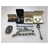 Vintage Jewelry, Tie Tacks and more