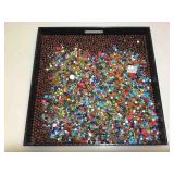 Bag of assorted beads. Craft, jewelry