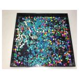 Bag of assorted beads. Craft, jewelry