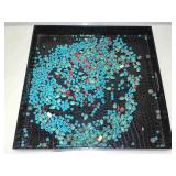 Bag of assorted beads. Craft, jewelry