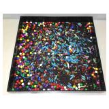 Bag of assorted beads. Craft, jewelry