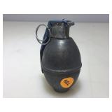 Military training dummy grenade.