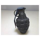 Military training dummy grenade.