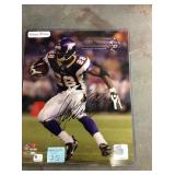 Adrian Peterson autographed picture