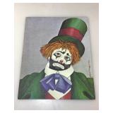 1977 Red Skelton Clown Print. 11x14