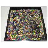 Bag of assorted beads. Craft, jewelry