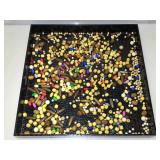 Bag of assorted beads. Craft, jewelry