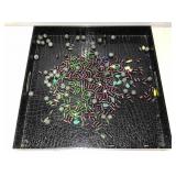 Bag of assorted beads. Craft, jewelry