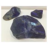 End of Day Glass Collection. 11x9x3 Largest