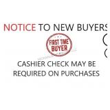 Notice to NEW BUYERS if you
