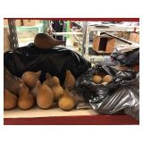 Large Collection of Gourds and Dog Chew Bones